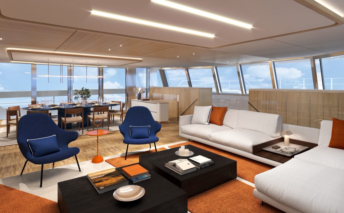 Spacious Lounge & Salon