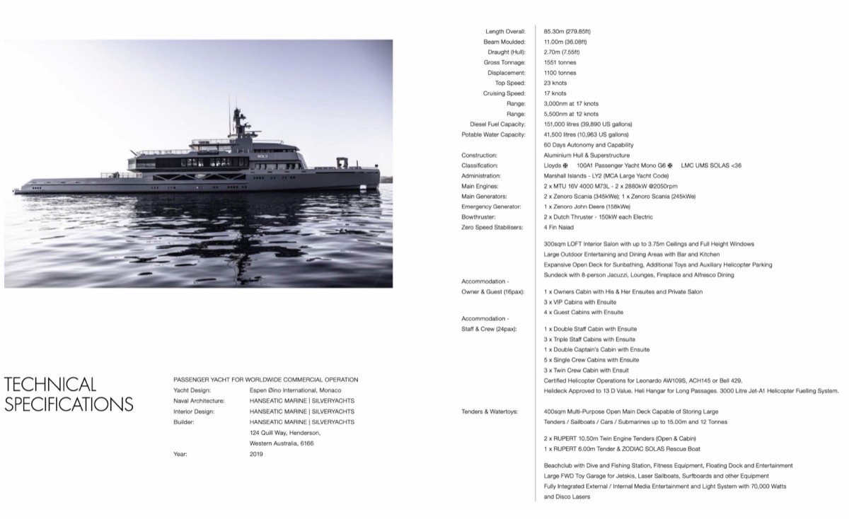 Technical Specifications